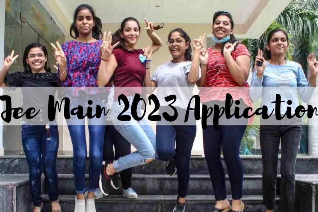 Jee Main 2023 Application