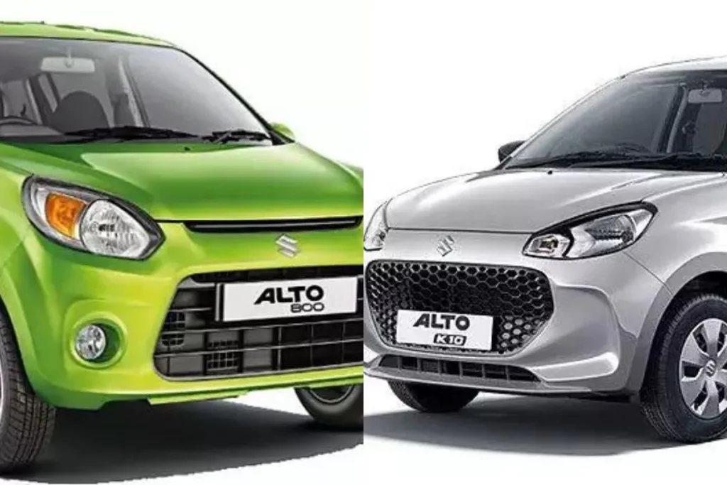 Maruti Alto 800 Vs Alto K10